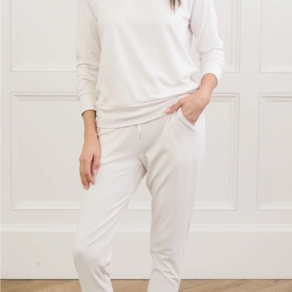 Cozy Earth Women's Brushed Bamboo Jogger Set